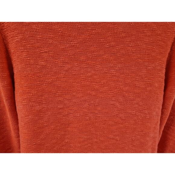 JM Collection Womens Fresh Take Red 3/4 Sleeve Sweater Loose Fit Size M NEW - Picture 7 of 14